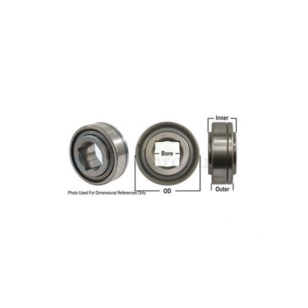Aftermarket Disc Bearing Cylindrical, Round Bore, PreLube A-W208PP10-I-AI